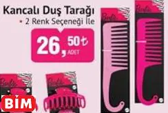 BARBİE KANCALI DUŞ TARAĞI BARBİE KANCALI DUŞ TARAĞI